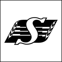 Load image into Gallery viewer, Saskatchewan Roughriders Vinyl Decal
