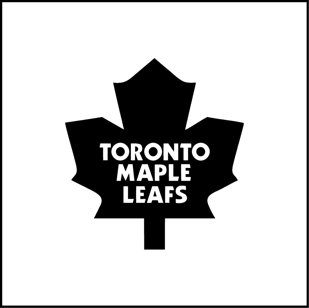 Toronto Maple Leafs Vinyl Decal