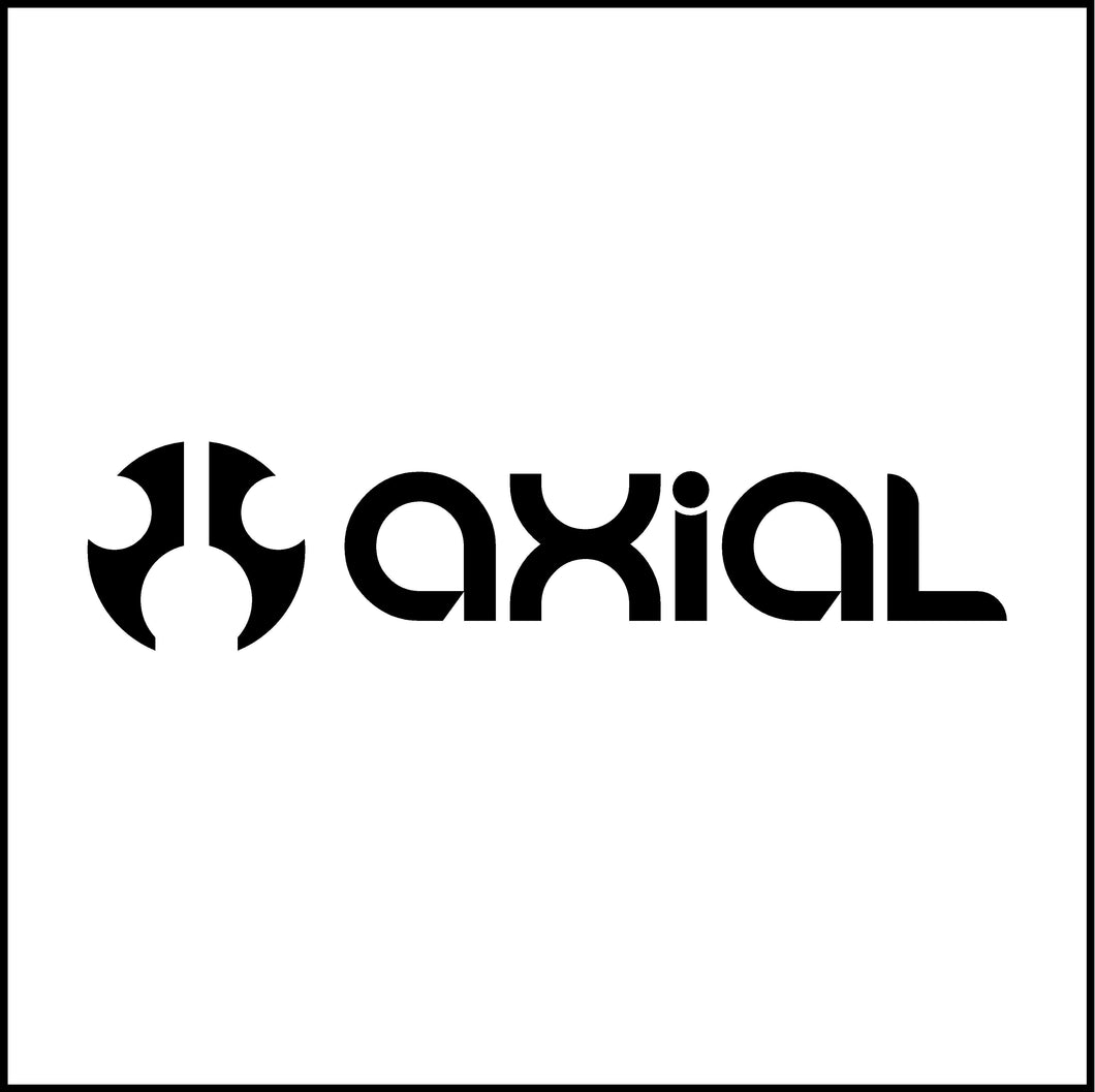 Axial Racing Logo #1 Vinyl Bumper Decal/Sticker