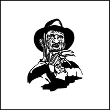 Load image into Gallery viewer, Freddy Krueger A Nightmare on Elm Street Vinyl Decal
