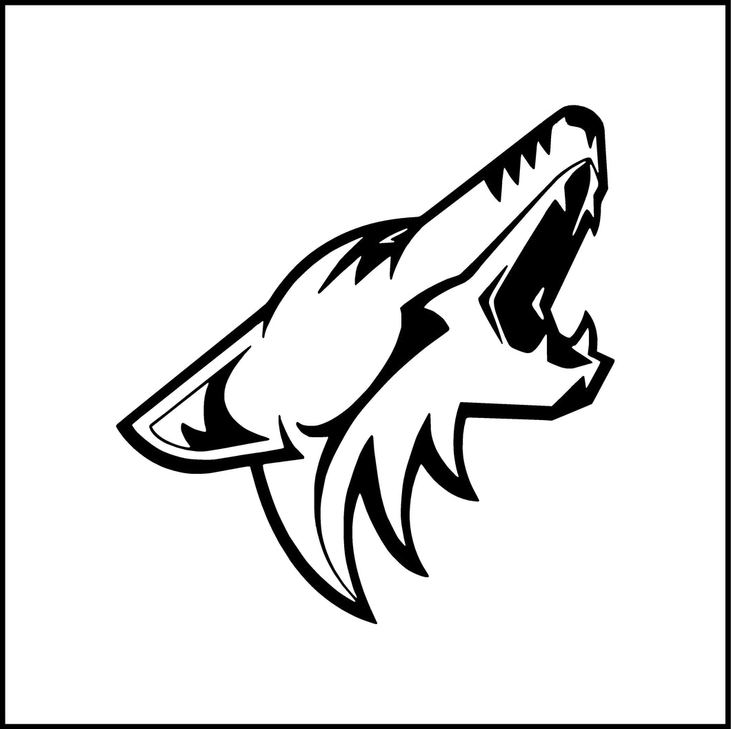 Arizona Coyotes Vinyl Decal