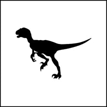 Load image into Gallery viewer, Velociraptor Dinosaur Vinyl Decal
