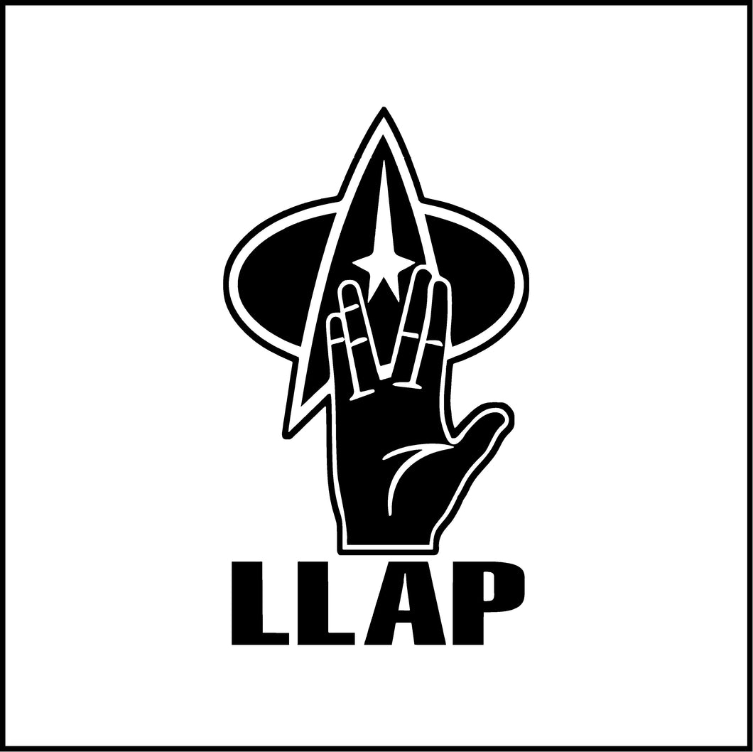 LLAP Live Long And Prosper Spock Vinyl Decal