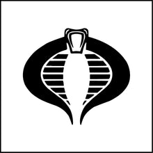 Load image into Gallery viewer, Cobra Commander Symbol Vinyl Decal

