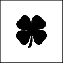 Load image into Gallery viewer, Shammrock Four Leaf Clover Vinyl Decal
