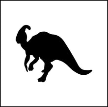 Load image into Gallery viewer, Parasaurolophus Dinosaur Vinyl Decal
