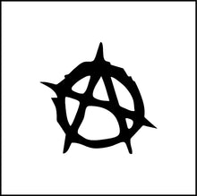 Load image into Gallery viewer, Anarchy Symbol Vinyl Decal
