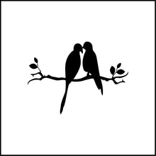 Load image into Gallery viewer, Love Birds On A Branch Vinyl Decal
