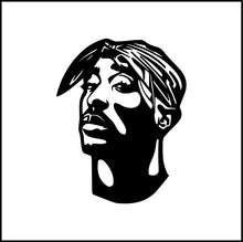 Load image into Gallery viewer, 2 Pac/Tupac Shakur Vinyl Decal/Sticker

