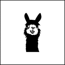 Load image into Gallery viewer, Cute Llama Vinyl Decal
