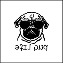 Load image into Gallery viewer, Pug Life Vinyl Decal
