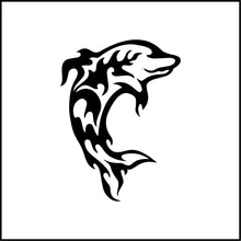 Load image into Gallery viewer, Tribal Dolphin Vinyl Decal
