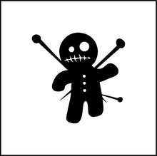 Load image into Gallery viewer, Voodoo Doll Vinyl Decal
