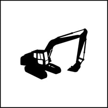 Load image into Gallery viewer, Excavator Heavy Duty Equipment Vinyl Decal
