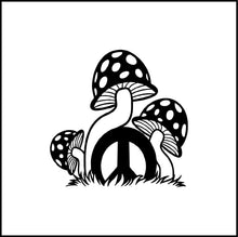 Load image into Gallery viewer, Mushroom #2 Vinyl Decal
