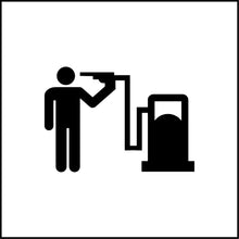 Load image into Gallery viewer, Gas Prices Too High Funny Vinyl Decal
