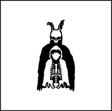 Load image into Gallery viewer, Donnie Darko With Bunny Vinyl Decal

