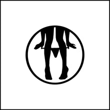 Load image into Gallery viewer, Panty Dropper No Panties Vinyl Decal
