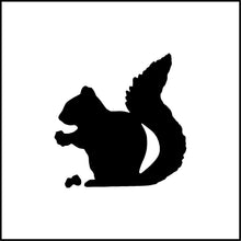 Load image into Gallery viewer, Squirrel With Nuts Acorns Vinyl Decal
